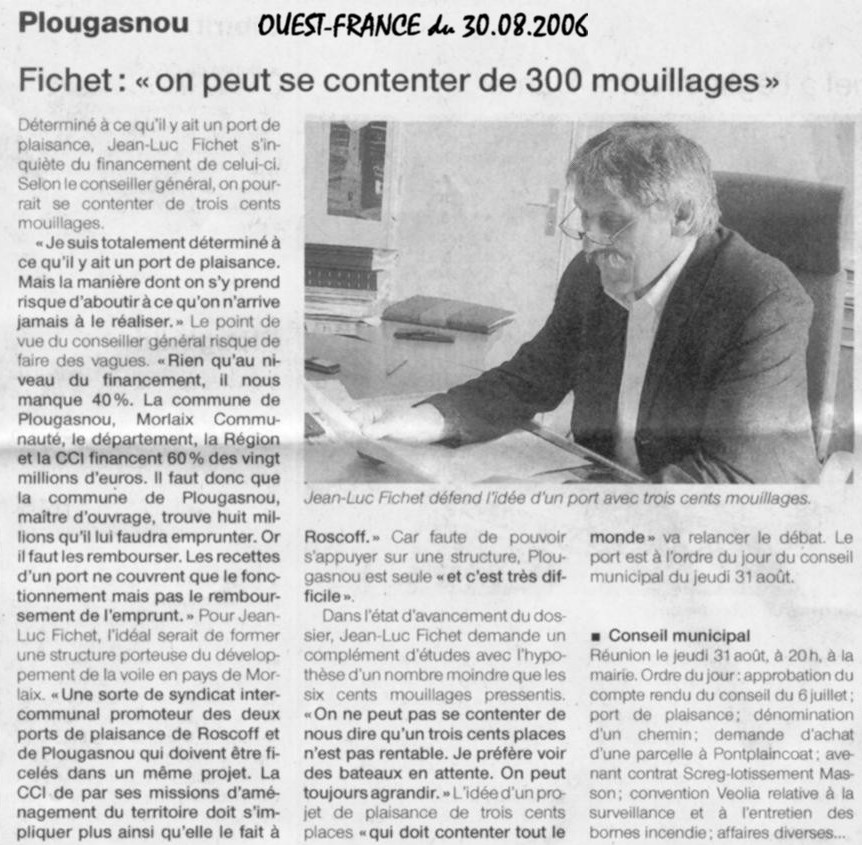 Ouest-France 30.08.06