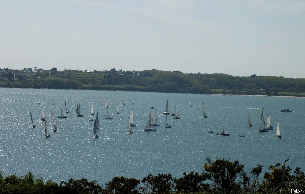 d�part de la Tresco Troph�e 2012